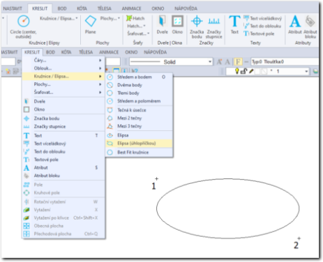 ukázka nového příkazu DesignCAD