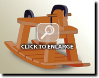 Model houpacího koně